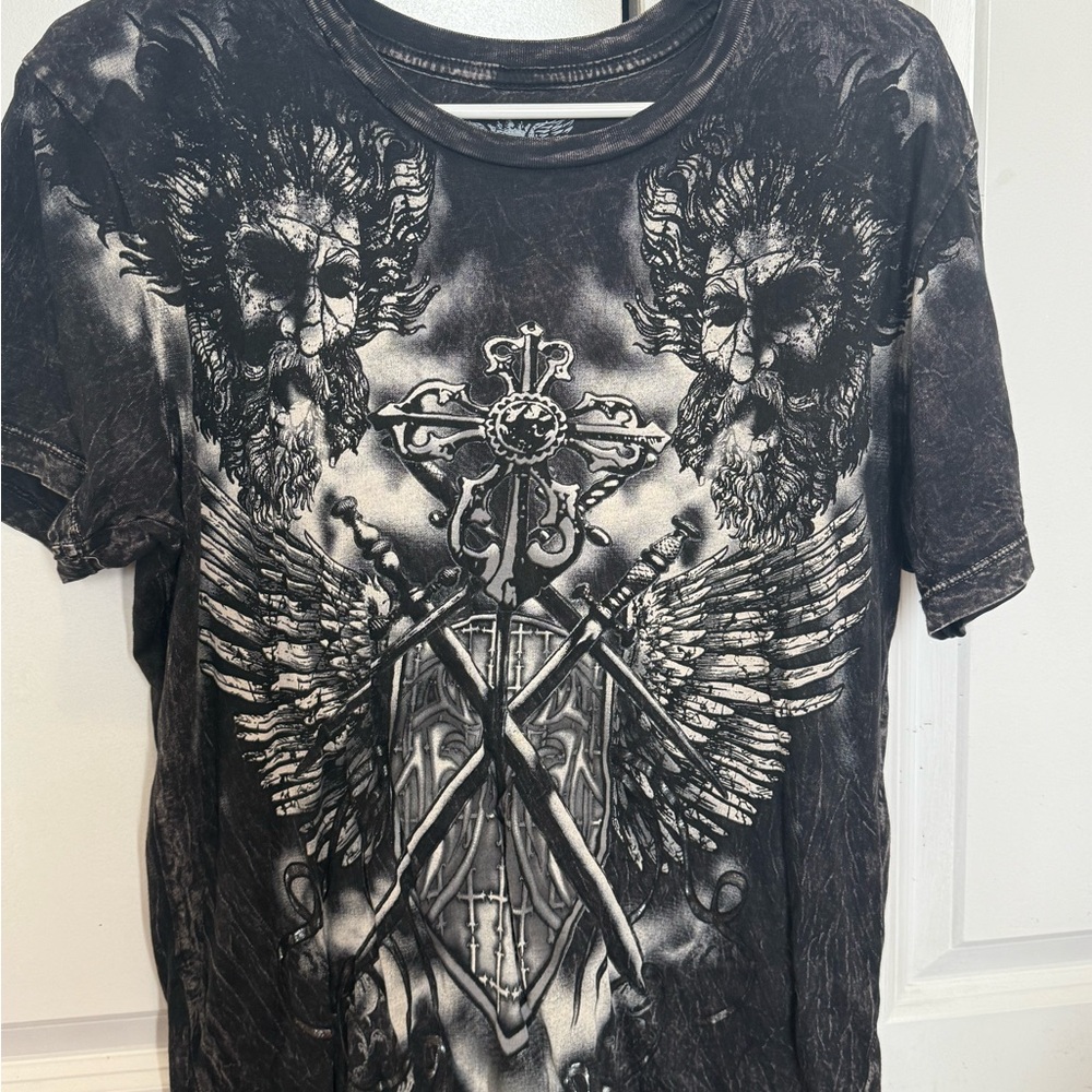 Graphic Black and White T-Shirt